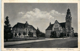 Wittenberge, Rathaus Mit Lyceum - Wittenberge