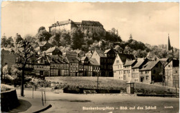 Blankenburg, Blick Auf Das Schloss - Blankenburg