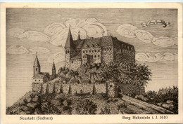 Neustadt Südharz, Burg Hohnstein I.J. 1610 - Nordhausen