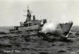 MARINA  MILITARE - FREGATA  L.  RIZZO - 1959 - Bateaux