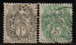 CRETE 1902-3 O - Used Stamps