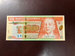 Guatemala 50 Quetzales 2018 P-125 AUNC+ - Guatemala