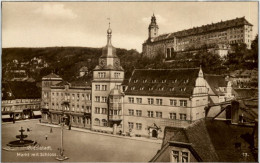 Rudolstadt - Markt Mit Schloss - Rudolstadt