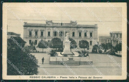 Reggio Calabria Città FORO PIEGHE Cartolina QZ3999 - Reggio Calabria