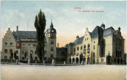 Jena - Die Lesehalle Mit Volkshaus - Jena