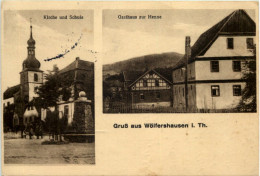Gruss Aus Wölfershausen In Thüringen - Gasthaus Zur Henne - Schmalkalden