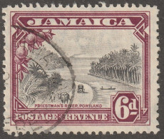 Jamaica, Stamp, Scott#108,  Used, Hinged,  6d, - Jamaica (1962-...)