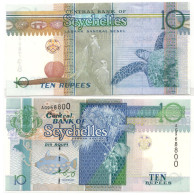 Seychelles 10 Rupees ND 1998 UNC P-36 - Seychelles