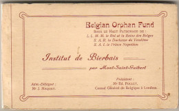 BELGIQUE   MONT SAINT GUIBERT  Institut De BIERBAIS  ......Carnet De 18 Cartes  .........peu  Courant - Mont-Saint-Guibert