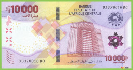 Voyo CENTRAL AFRICAN STATES CEMAC 10000 Francs CFA 2020(2022) P704 B115a D0 UNC - Stati Centrafricani