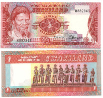 Swaziland 1 Emalangeni ND 1974 P-1 UNC - Swasiland