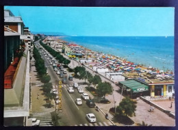 CARTOLINA  AUTOMOBILI ITALIA PESCARA LUNGOMARE Italy Postcard ITALIEN Ansichtskarten - Pescara