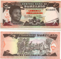 Swaziland 2 Emalangeni ND 1992 P-18 UNC - Swasiland