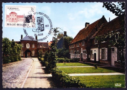 Belgium 1971 Maxi Card, Architectural Complex Beguinage For Religious Women - 1971-1980