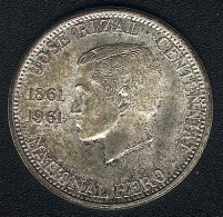 Philippinen, 1/2 Peso 1961, Rizal, Silber, UNC Toned - Philippinen