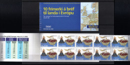 Iceland 1994 Europa Discoveries Booklet Set Y.T. C 753+754 ** - Cuadernillos