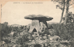 LODEVE : LE DOLMEN DE GRANDMONT - Lodeve