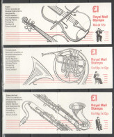 GB 1986-87 Booklets - Musical Instruments - Carnets