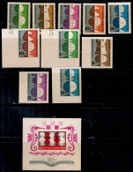BULGARIA 1962 CHESS MI No 1324-33+ BLOCK 9 MNH VF!! - Unused Stamps