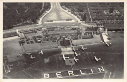 Deutschland - TEMPELHOF (Berlin) Zentralflughafen - FOTOKARTE - Verlag Rich. J. Kern - Tempelhof