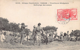 Sénégal - DAKAR - Tirailleurs Sénégalais - Nettoyage Des Armes - Ed. Fortier 2038 - Sénégal