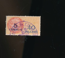 France Timbre Fiscal Taxe Communal 40 Francs - Stamps