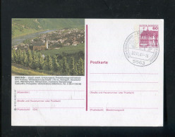 "BUNDESREPUBLIK DEUTSCHLAND" 1987, Bildpostkarte Mit Bildgleichem Stempel Ex "KROEV" (B1119) - Postales Ilustrados - Usados