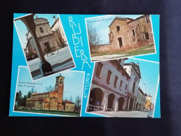 CARTOLINA  ITALIA REGGIO EMILIA RUBIERA SALUTI VEDUTINE Italy Postcard ITALIEN Ansichtskarten - Reggio Nell'Emilia