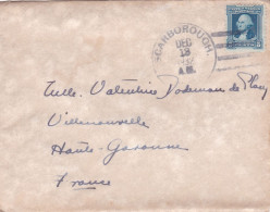 Etats-Unis -1932--letttre SCARBOROUGH (Maine) Pour VILLENOUVELLE-31 (France)..timbre, Cachet - Storia Postale