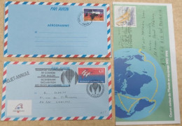 Lot "Entier Postaux" N° 1020--AER/1017-AER/2789-E1 état Oblitéré   TTB - Aerogrammi