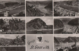 63174 - St. Goar - 8 Teilbilder - Ca. 1960 - St. Goar