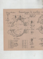 Ecoles Arts Métiers Excentrique De Machine Marine Beauvais  Planche 34 - Other Plans