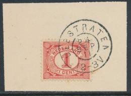 Grootrondstempel Ulestraten 1911 - Poststempel