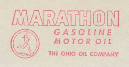 Meter Top Cut USA 1950 Ohio Oil Company - Marathon - Motor Oil - Gasoline - Autres & Non Classés