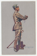 Fieldpost Postcard Germany 1916 The Hussars Regiment No. 1 - Red Cross - WWI - WO1