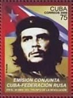 Cuba 2009 50th Of The Cuban Revolution Joint Issue With Russia Che Guevara Stamp MNH - Ongebruikt