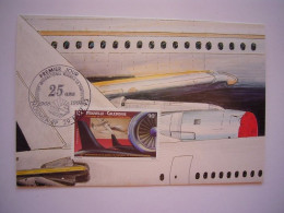Avion / Airplane / AIR CALEDONIE / Airbus A330 / Carte Maximum - 1946-....: Moderne