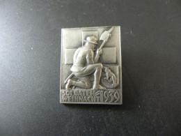 Old Badge Schweiz Suisse Svizzera Switzerland - 2. World War - Bern Soldaten Weihnacht 1939 - Zonder Classificatie