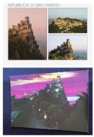 LOTTO 2 CARTOLINE ITALIA REPUBBLICA SAN MARINO  Italy Postcard ITALIEN Ansichtskarten - Saint-Marin