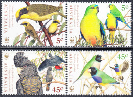 AUSTRALIA 1998, FAUNA, BIRDS, COMPLETE MNH SERIES With GOOD QUALITY, *** - Ongebruikt