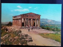 CARTOLINA ITALIA  AGRIGENTO TEMPIO DELLA CONCORDIA Italy Postcard ITALIEN Ansichtskarten - Agrigento