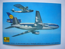 Avion / Airplane /  LUFTHANSA / Douglas DC-10 & Dornier Val / Airline Issue - 1946-....: Moderne