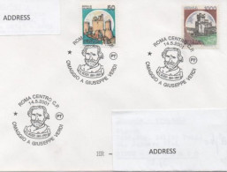 Italy, Music, 100 Anniversary Of Verdi's Death, Roma, Mailed To Croatia - Musique