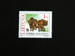 LITUANIE LIETUVA YT 532 OBLITERE - BISON D'EUROPE BUFFALO - Litouwen