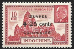 INDOCHINE 1944 -  YT  295   - Pétain  - NEUF * - Unused Stamps