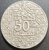 50 Centimes Maroc 1924 TB+ - Morocco