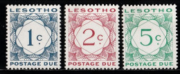 1967 Lesotho Timbre Taxe Set MNH** Ta5 - Lesotho (1966-...)