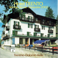 Dépliant Sur L'Hôtel Trento Vetriolo Terme - Panarota 2002, Dolomiti (en Français, Italien, Allemand Et Anglais) - Toeristische Brochures