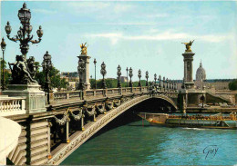 75 - Paris - Pont Alexandre III - Bateau Promenade - CPM - Voir Scans Recto-Verso - Bridges