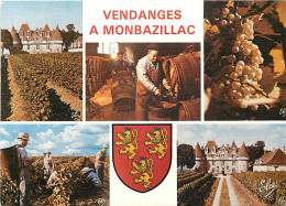 Vignes - Vendanges à Monbazillac - Multivues - Blasons - CPM - Carte Neuve - Voir Scans Recto-Verso - Vignes